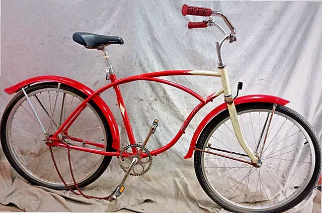 1990 Schwinn Admiral Cruiser Bike 19" Large Single Speed Steel Coaster Ships USA