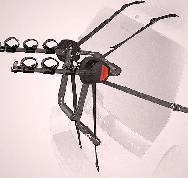 3 Bike Bicycle Carrier Trunk Mount Rack For Cars SUV Minivan Hatchback Sedan