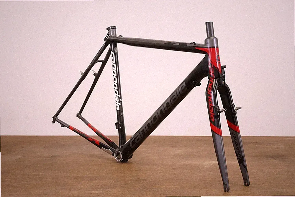 54cm Cannondale SuperX Carbon Cantilever Rim Brake Gravel CX Frameset Super X