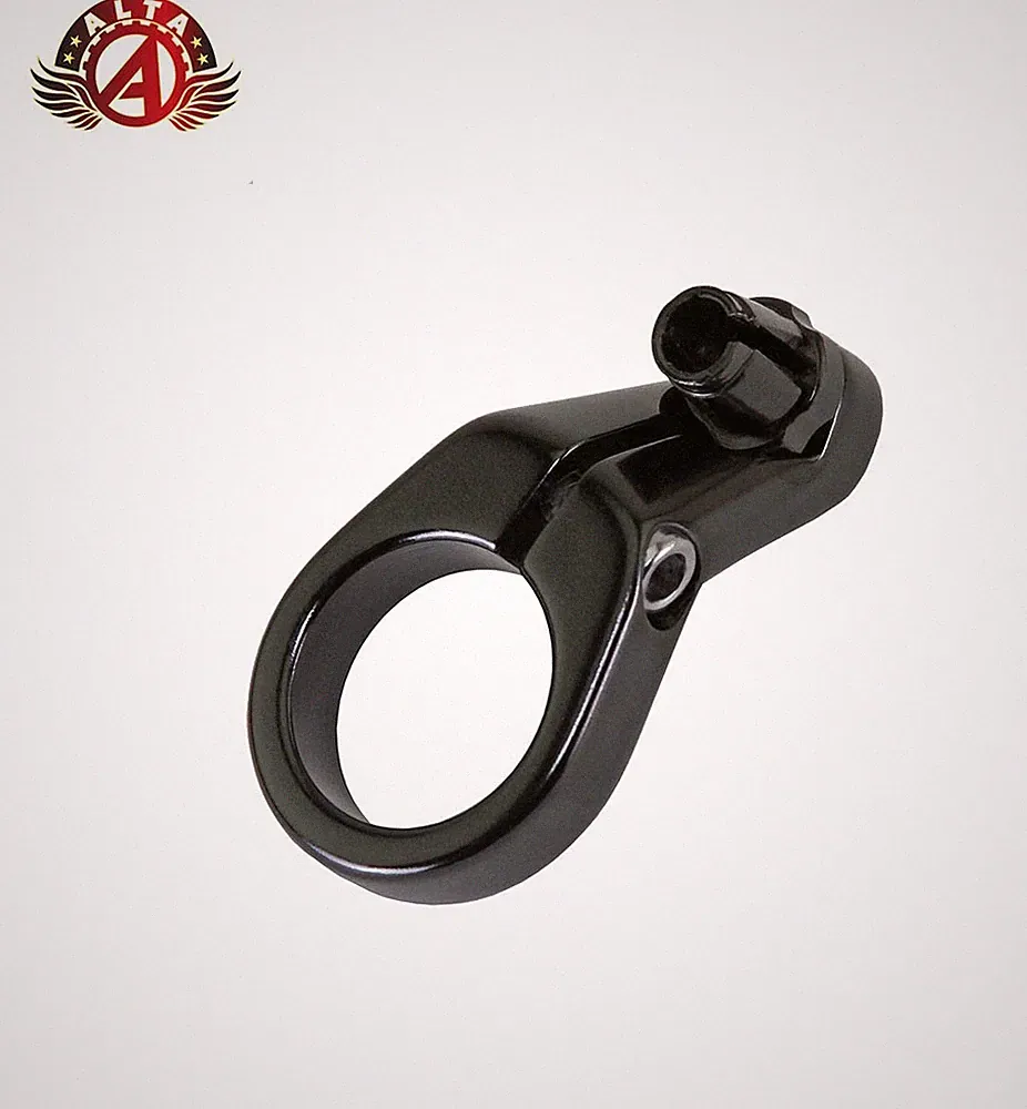 ALTA Alloy 1" Threaded Bicycle Front Brake Cable Hanger Black w/Barrel Adjuster