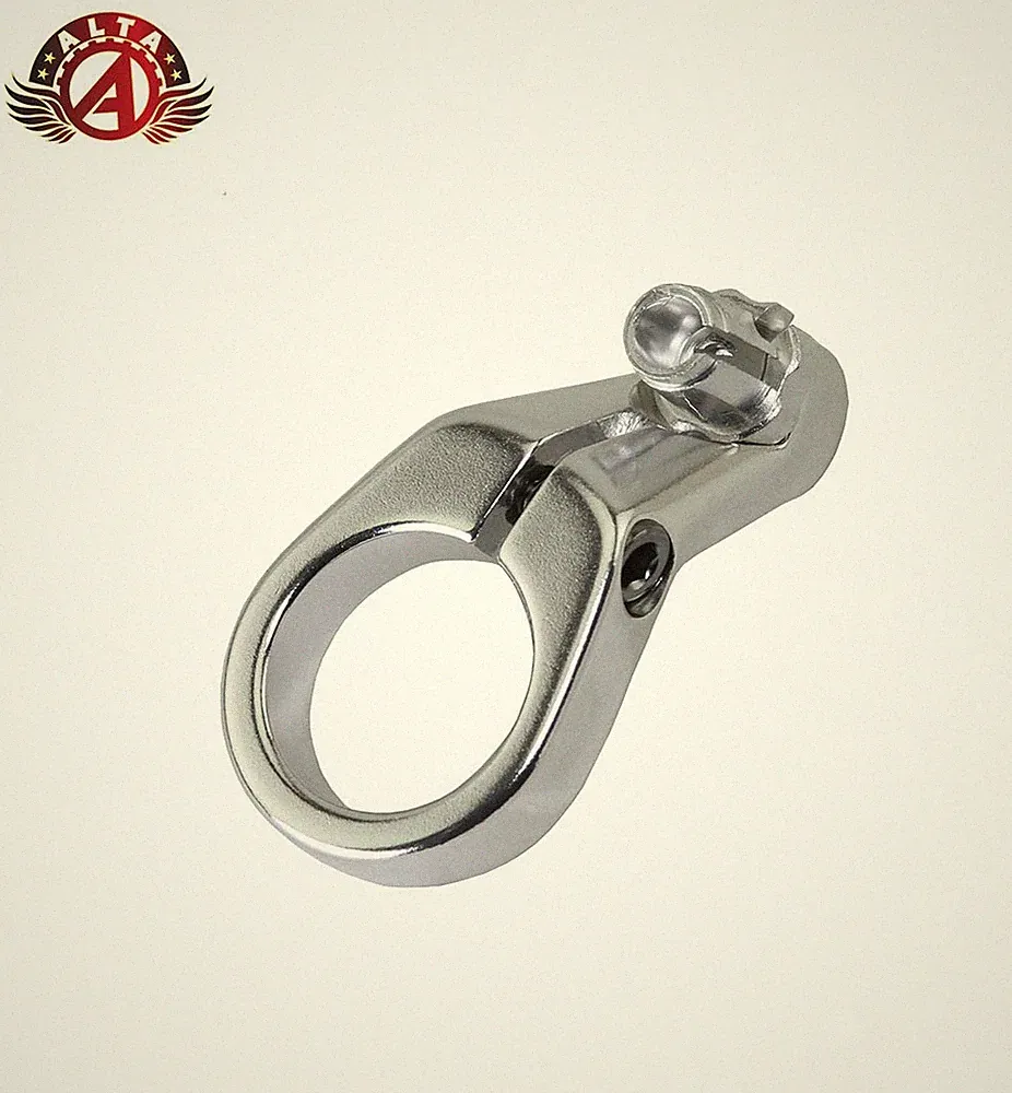 ALTA Alloy 1" Threaded Bicycle Front Brake Cable Hanger Silver w/Barrel Adjuster