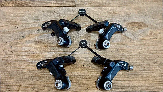 Avid Shorty 4 Canti Cantilever Brake Set w/ Bridge Wire