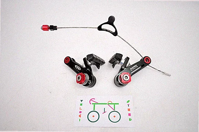 Avid Shorty Ultimate Cantilever Brake Cyclocross Touring Gravel Bike Brake Red