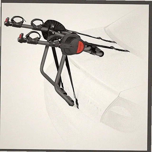 Bell Cantilever 200 Bike Rack Foldable Rust Resistant 2 Bikes Black