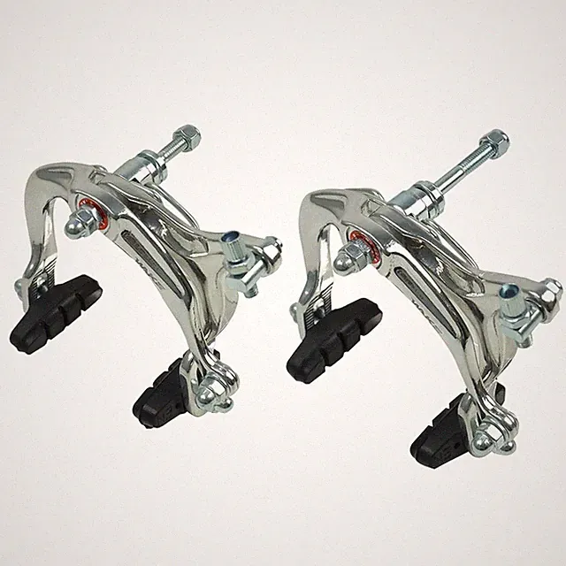 Bike Brake Caliper Set Aluminum Rear & Front Brakes C Brake Caliper Kit