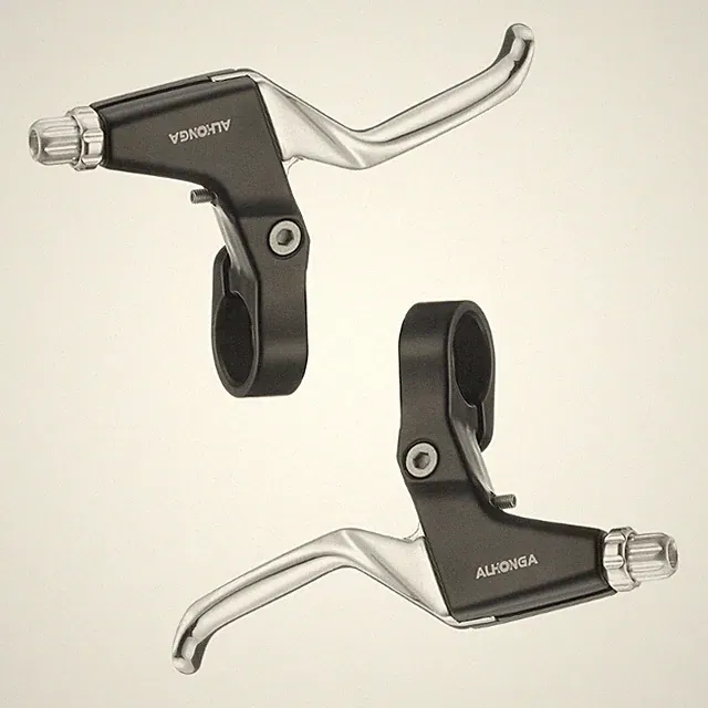 BRAKE LEVERS BIKE CYCLE BMX 3 FINGERS MTB ROAD LEVER SET CHILDREN VINTAGE 22.2