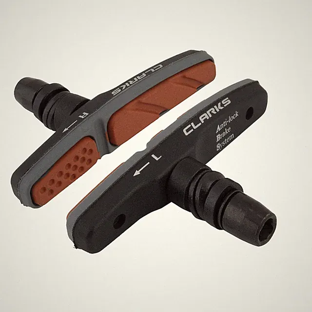 Clarks Bicycle Rim Brake Pads / V-Brake/Cantilever / MTB / Anti-Lock Tech //Pair
