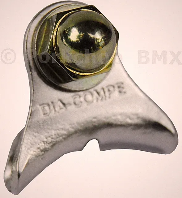 DIA-COMPE 1242 Bicycle Brake Cable Carrier Hanger - SILVER