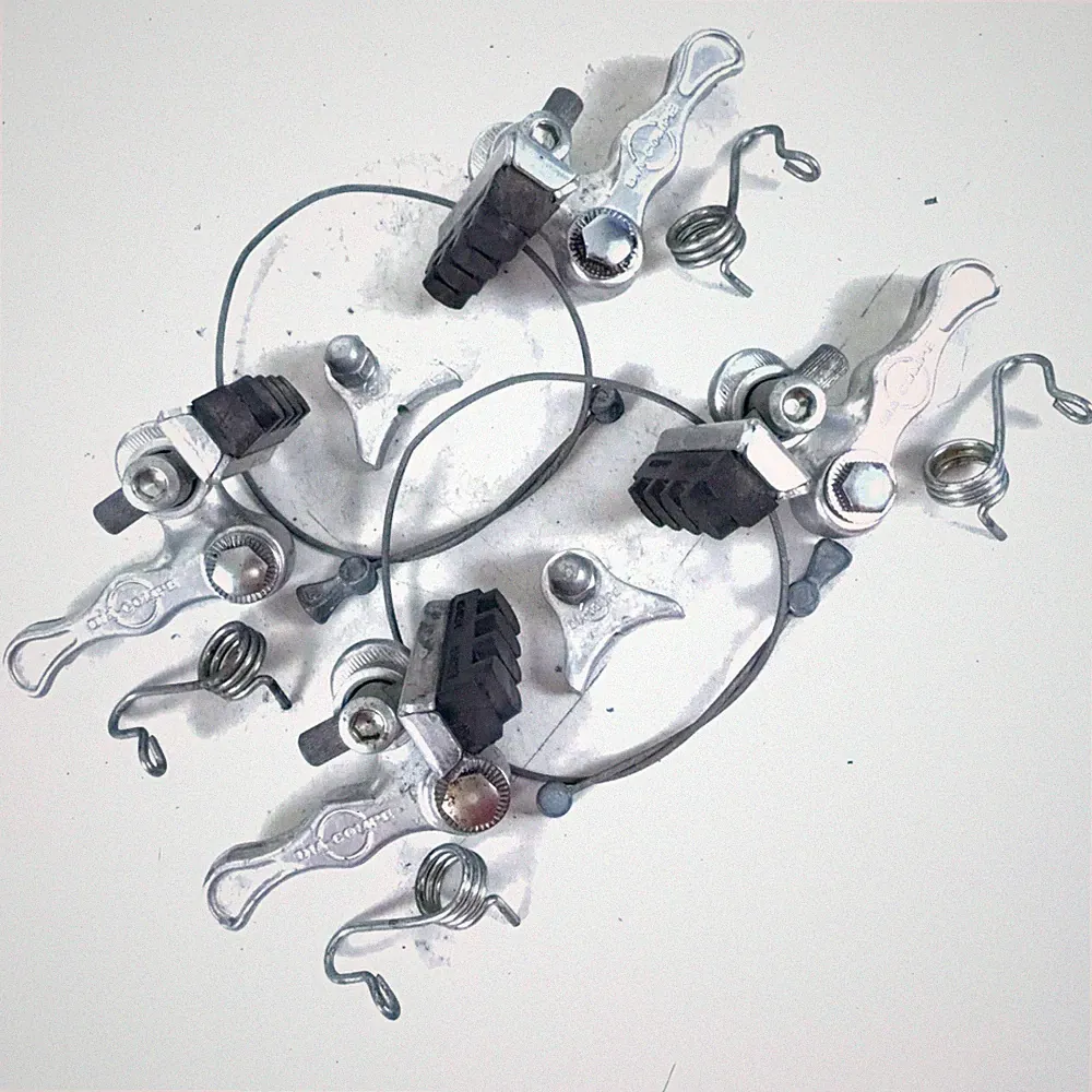 DIA COMPE 980 BICYCLE WIDE CANTILEVER P-BRAKE SHOE P-CABLE BRAKES