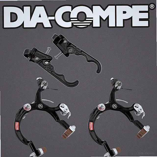 DIA COMPE MX CANTI BMX BRAKE KIT BLACK