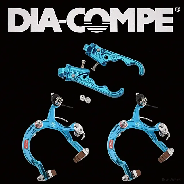 DIA COMPE MX CANTI BMX BRAKE KIT BLUE