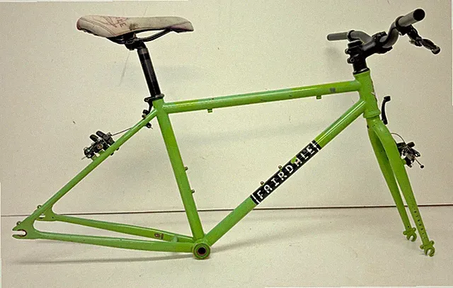 Fairdale Flyer 16.5" C-T Steel 26" Wheel City Bike Frame/Fork Brakes BB Bar++