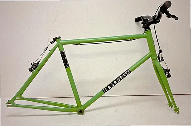 Fairdale Flyer 19.5" C-T Steel 26" Wheel City Bike Frame/Fork Brakes BB Bar++
