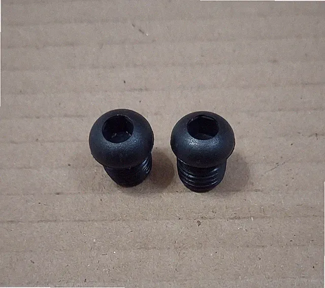 Jagwire Bicycle Black Bosses Cap Pair New Old Stock Bike