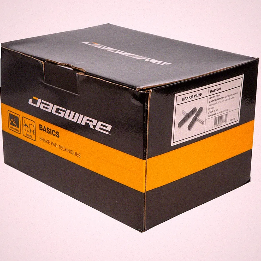 Jagwire Mountain Sport Brake Pads Smooth Post 70mm Pad Box of 50 Pairs BWP3001
