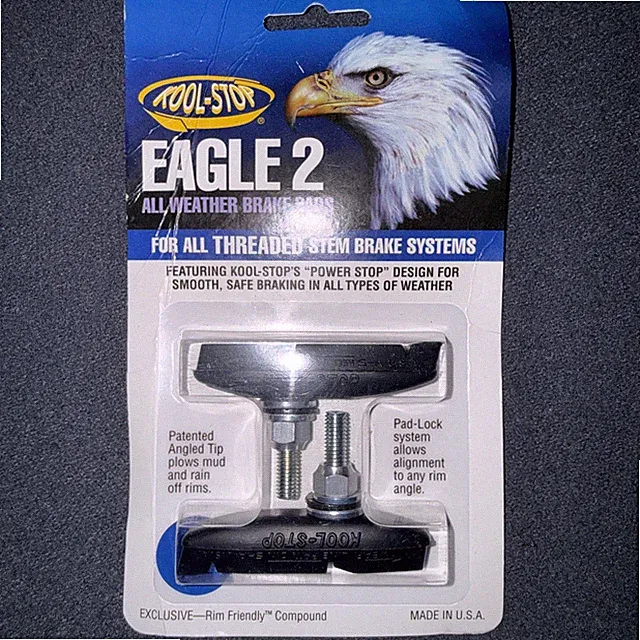 Kool Stop Eagle Claw 2 Bicycle Brake Pads - For Cantilever - BLACK - Sealed