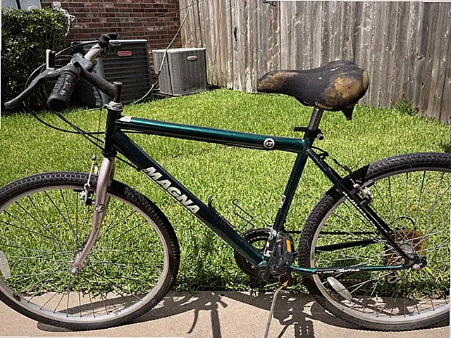Magna Glacier Point 26in Mountain Bike Green Steel 12-Speed 20in Frame