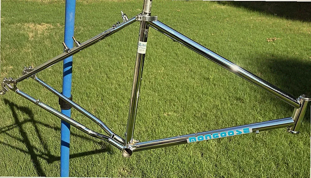 Mongoose ATB Chrome Vintage 80s Mountain Bike 26 Inch Wheels With Parts