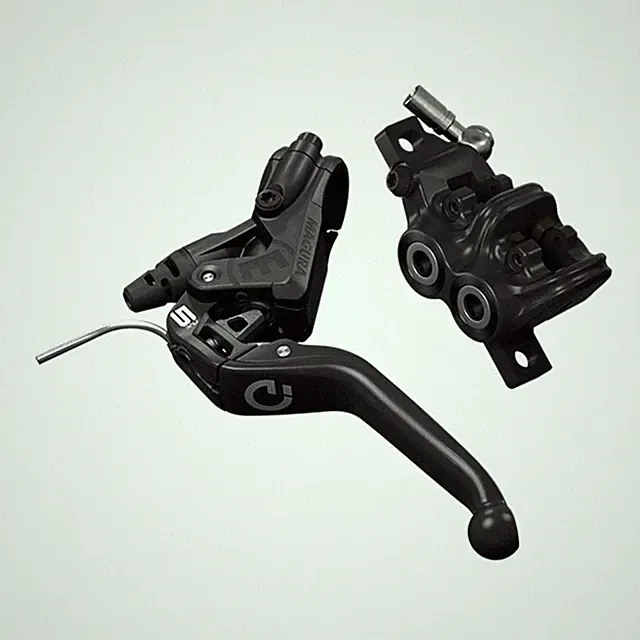 Mt5e 4 Piston Aluminium Brake Lever Set For E-bikes And S Pedelecs 2200Mm