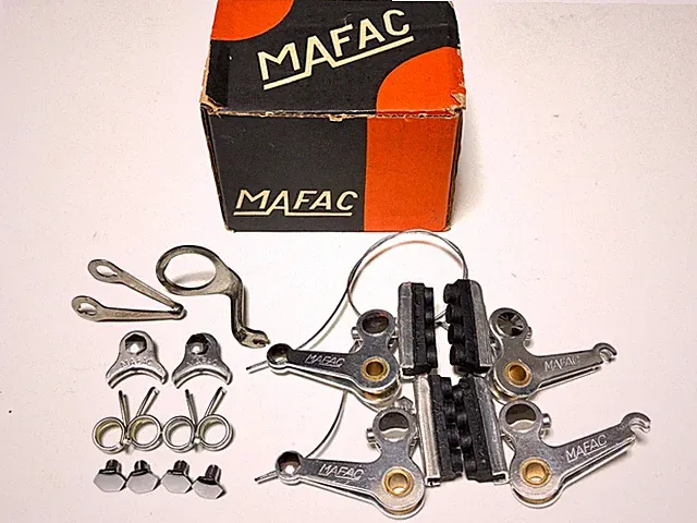 NOS MAFAC Tandem Cantilever Brake Set w/ Box Vintage French MTB Touring