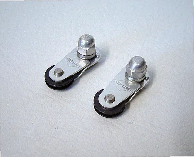 ~ NOS Pair (2) Gran-Compe Cantilever Brake Roller Straddle Cable Bridges ~