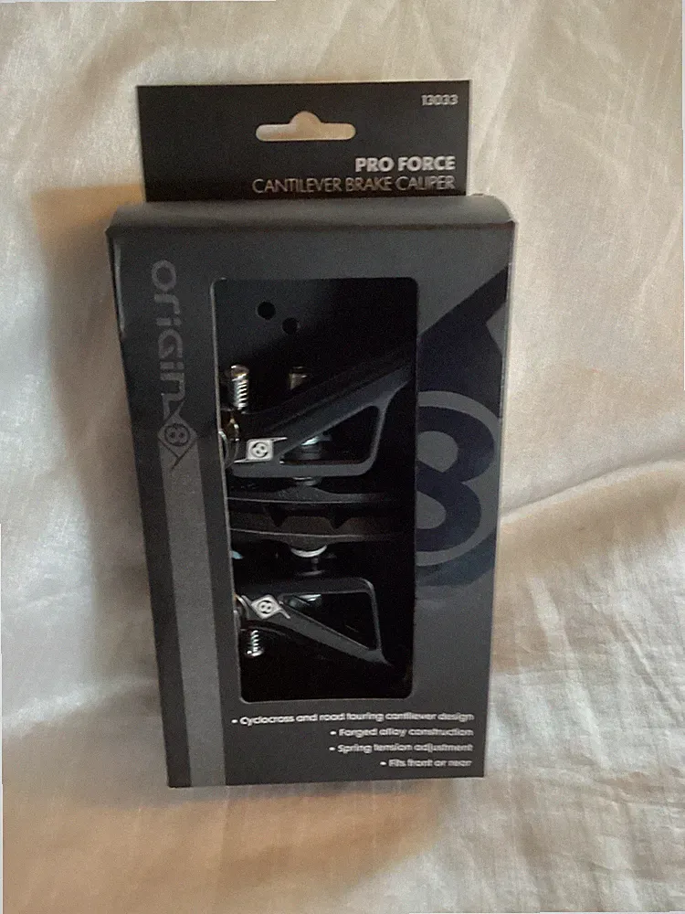 Origin8 Pro Force Bicycle Cantilever Brake Caliper w/ Pads Black Cross Bike