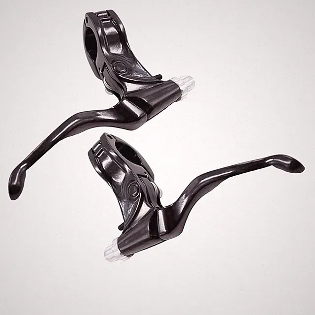 Promax BL-428 Hinged Brake Lever Set Black BMX Caliper U-Brake Cantilever Canti!