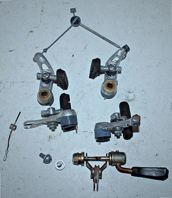 Shimano Altus A12 Cantilever Brake Caliper Set Canti BR-AT20 Touring Road MTB CX