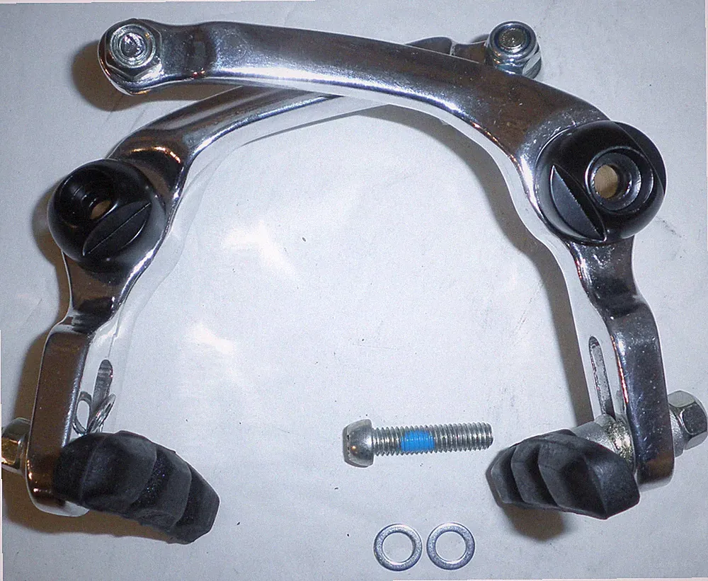 SILVER "CHROME" BICYCLE CANTILEVER BRAKE BIKE PARTS 287