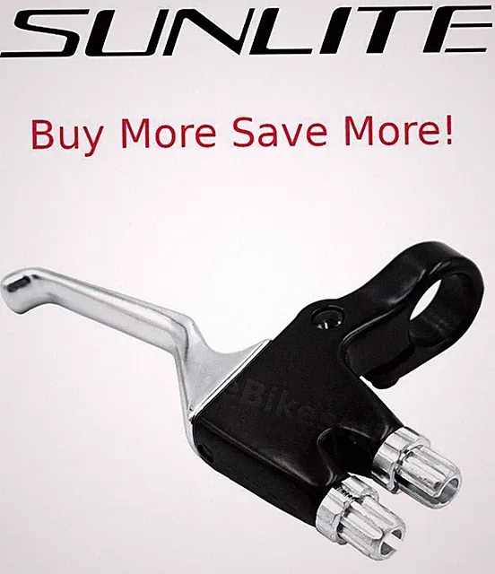 Sunlite Dual Cable Pull Right Hand Bike Brake Lever fits CANTILEVER or Side Pull