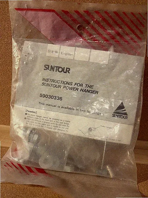 Suntour Power Hanger NOS Cantilever Brake Cable Hanger kit, 80s Japan 62825324