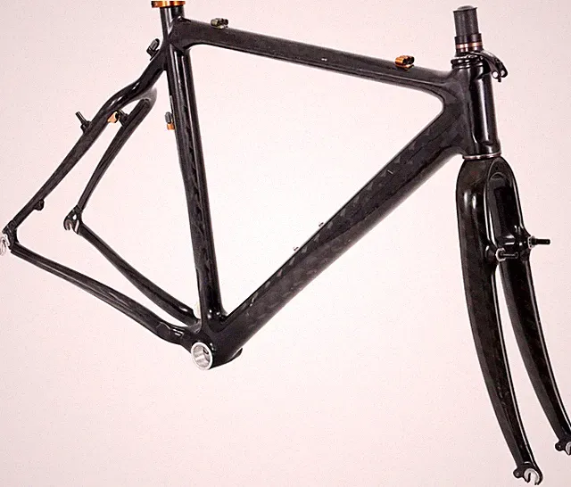 Unbranded Carbon Cyclocross Bike Frameset 54cm Cantilever QR 700c 3K CX Gravel