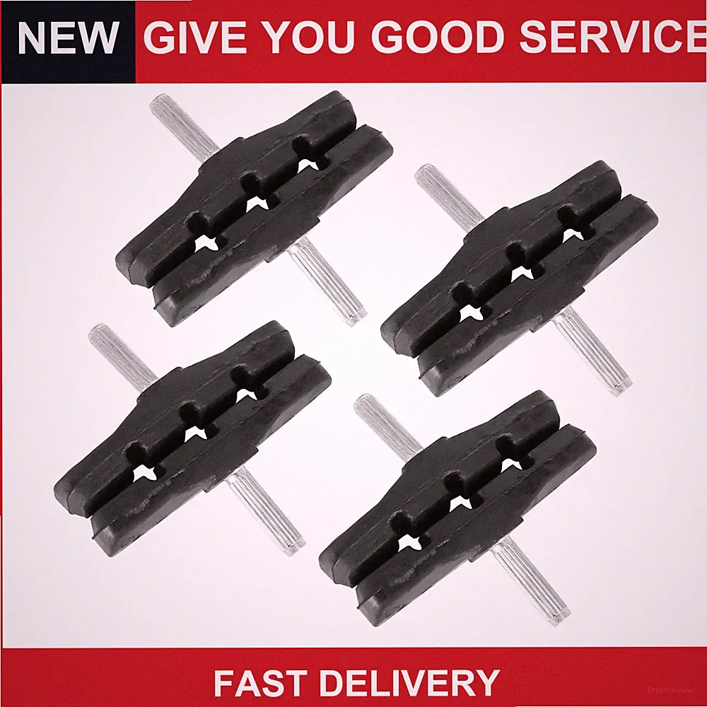 Universal Cantilever Bike Brake Pads Bicycle Block Shoes Pads Pack of 4