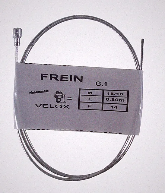 VELOX Bike brake inner cable WEINMANN cantilever vintage wire front rear 0.8x1.5