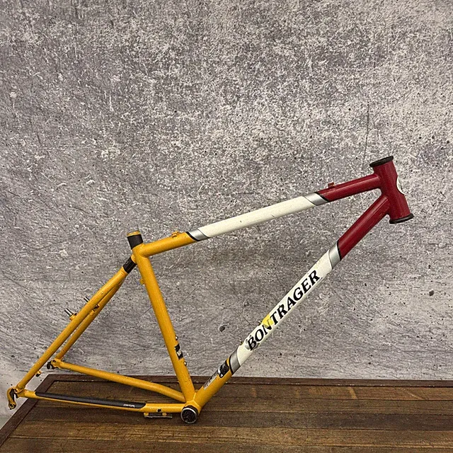Vintage Bontrager Steel Mountain Bike Frame 17in USA Canti OX2 MTB 26in 135mm