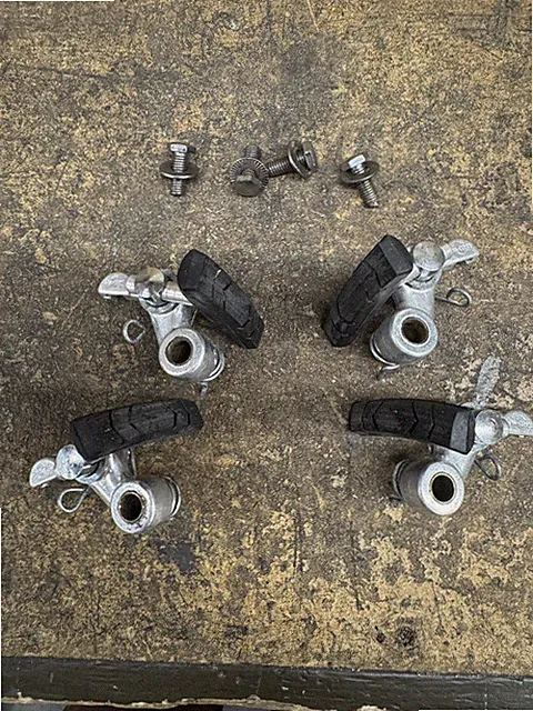 Vintage Dia-Compe 83 Japan Bicycle Brake Calipers Set Cantilever Touring MTB