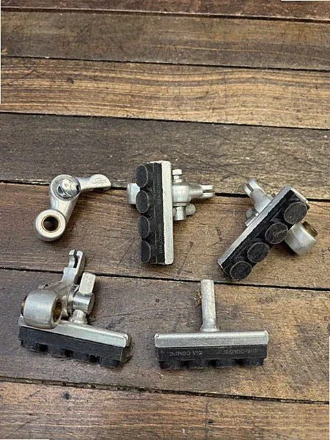 Vintage Dia-Compe Cantilever Brake Pads Arms Lot PARTS NOS MTB 80s Japan Bike