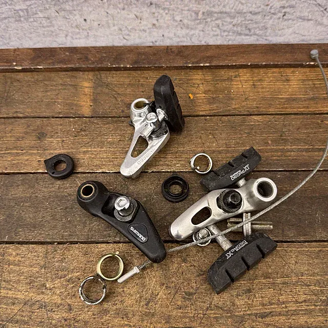 Vintage Shimano Deore XT BR-MT62 BR-MT50 Cantilever Brake Parts Lot Pads Arms