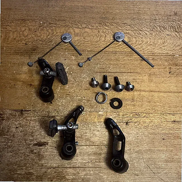 Vintage Shimano Exage Cantilever Brake Parts BR-M320 90s MTB Japan For Parts