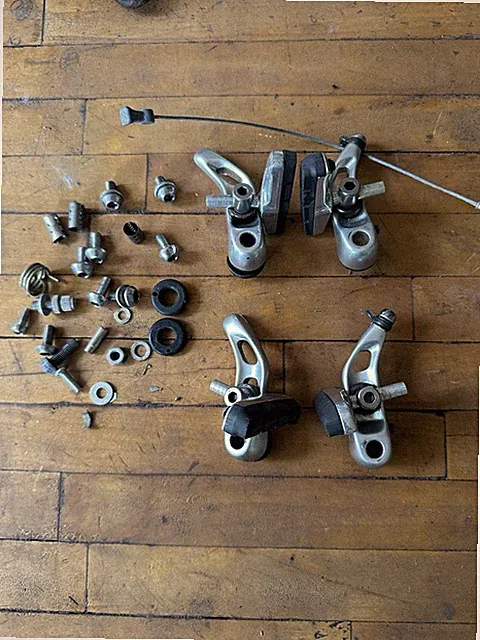 Vintage Shimano STXrc Cantilever Brakes / Parts. Bin Clean Out.