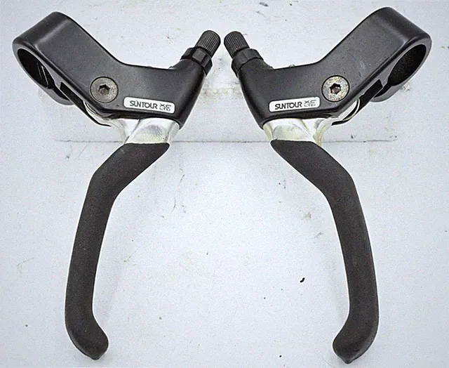 Vintage Suntour XC LTD Mountain Bike Cantilever Brake Levers Dia Compe Japan