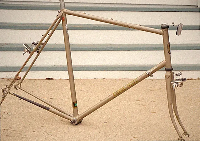 Vintage Trek 520 Touring Bike Frameset Reynolds 501 Frame Cantilever Wisconsin
