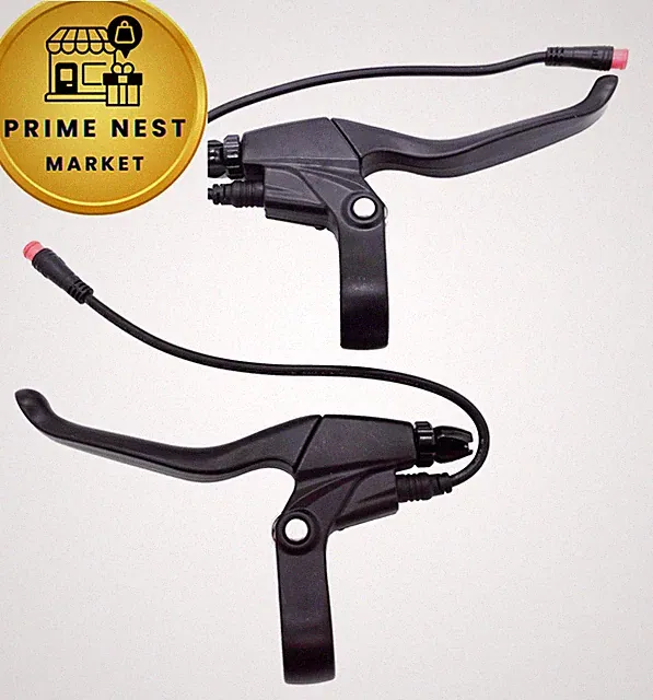 WIROJ Waterproof Electronic Brake Lever, Grips for 2PIN Connector, 20cm